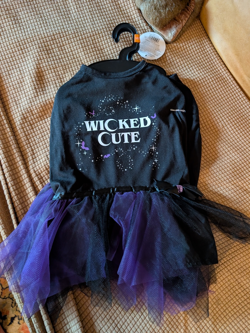 NWT Wicked Cute Dog Costume Dress W/ Tutu